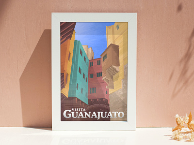 Guanajuato Travel Poster