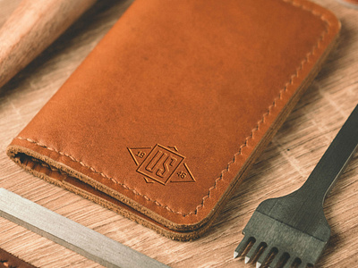 US Leather Cleaning Mockup brand brand design branding dry cleaning embossed engraved leather leather care leather cleaning leather cleaning logo leather logo leather maker leather mockup logo design mockup