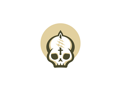 Special Forces Skull army brand branding illustration lightning logo logo design military minimalism skull skull logo special forces sword united states us army us military vector