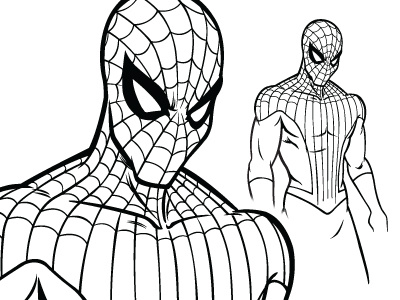 Spiderman Inking Phase art collaboration comic illustration inked inking spider man spiderman vector