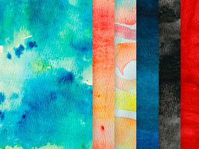 Watercolour Textures Pack