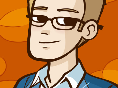 Scott Pilgrim Styled Portrait
