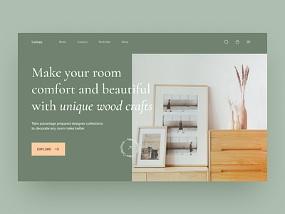 Furniture E-commerce Website for Uwitan