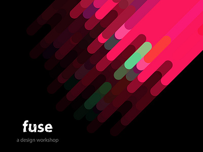 coverpage for Fuse ai branding creative design download flat innovative rain rays vector