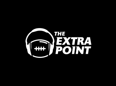Logo Design for The Extra Point Podcast adobe branding connorbranding design graphic design icon identity illustration illustrator logo logodesign vector