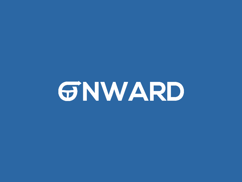 Onward. graphicdesign design logos connorbranding flux identity branding brand logodesigner logodesign logo