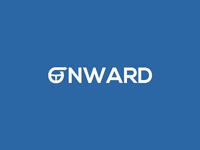 Onward. brand branding connorbranding design flux graphicdesign identity logo logodesign logodesigner logos