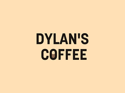 Dylan's Coffee. brand branding connorbranding design flux graphicdesign identity logo logodesign logodesigner logos