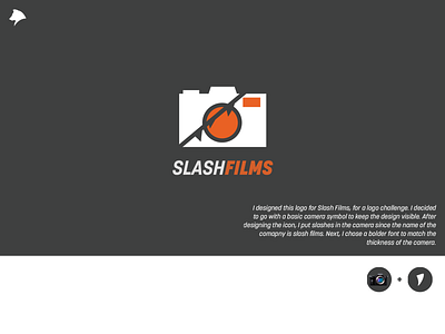 Slash Films adobeillustrator amazon blue brand branding challenge connorbranding design designer flux graphicdesign identity logo logodesign logodesigner logoicon logos logotype personal visual