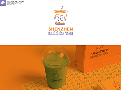 Shenzhen Bubble Tea brand branding connorbranding design graphicdesign identity logo logodesign logodesigner