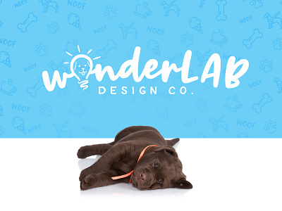 Wonderlab Design Co dog logo