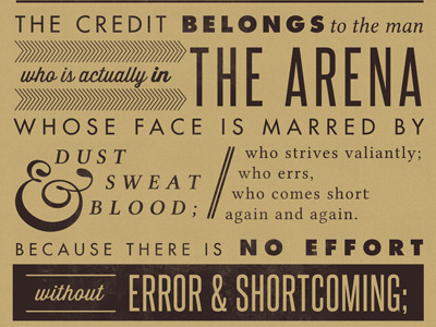 Sneak Peek: Typographic Quote Poster