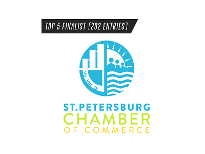 St. Petersburg Chamber Logo Rebrand Competition chamber of commerce st. petersburg