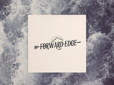 Forward Edge Mockup logo design concept