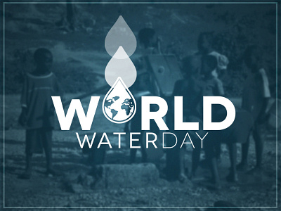 World Water Day africa haiti humanitarian logo type water world worldwaterday