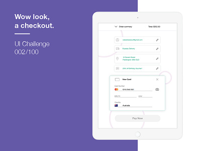 Ui Challenge #002 - Credit Card Form