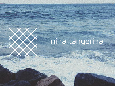 Nina Tangerina architecture branding design grid identity interior logo