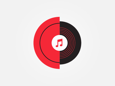 Donna Musica black icon logo music red store