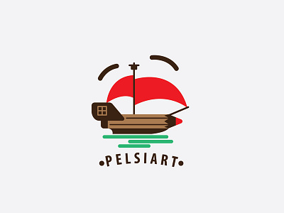 Pelsiart Logo cute jp logo logos minimalist printed sea ship simple
