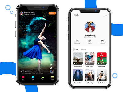 Online Video app design app mobile app music app online video profile profile ui video video player video streaming video ui video ux