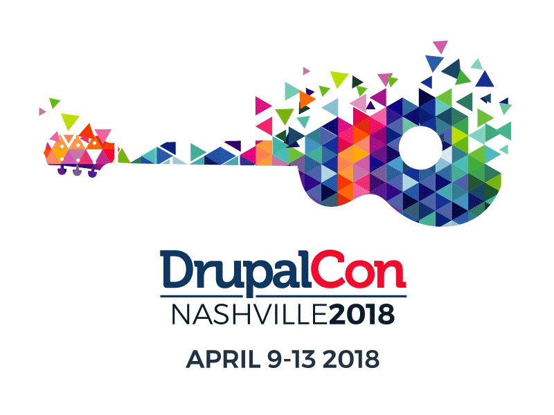DrupalCon 2018 - Nashville colors drupal drupalcon guitar nashville