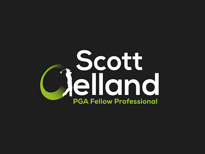 Scott Clelland Golf logo glasgow golf logo design professional