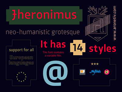 Jheronimus typeface