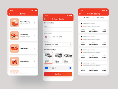 Delivery Of Goods App