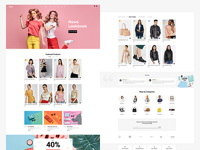 Fashion e-commerce websites e commerce fashion app fashion design ui design user interface design uxdesign website website concept website design