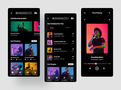 Music app app design figma figmadesign ios app design mobile app design music app ui song user experience design user interface design