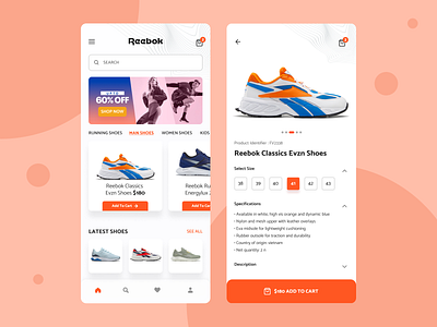 Footwear shop App