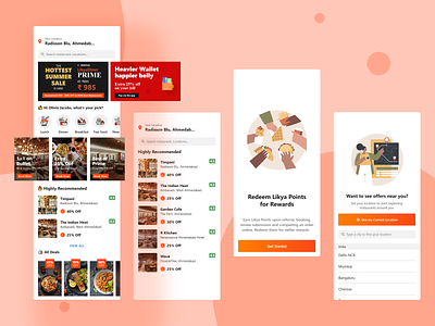 Restaurants Booking Mobile App app design mobile app design mobile app development restaurantpplication restaurantsbookingapp uiux uiuxdesigner