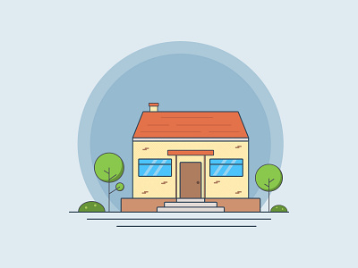 House by Laurențiu Roșu on Dribbble