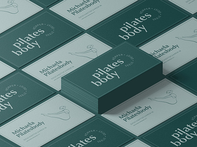 Dark Isometric Business Cards