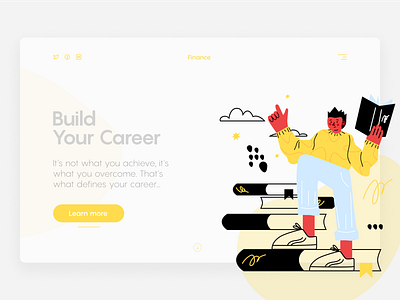 UI/UX Career Page Design for Finance