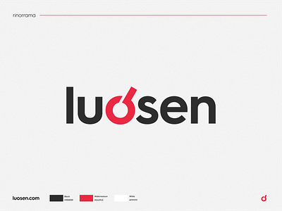 Logo/Branding for Luosen. adobe brand brand design brand identity branding branding and identity branding design chemichal icon logo logo design logo mark logodesign logotype magnify glass minimalist logo minimalistic typography typography logo vector