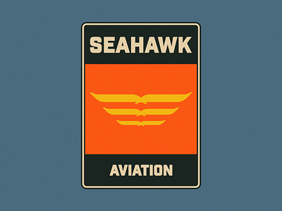 SEAHAWK AVIATION LOGO/PATCH DESIGN.