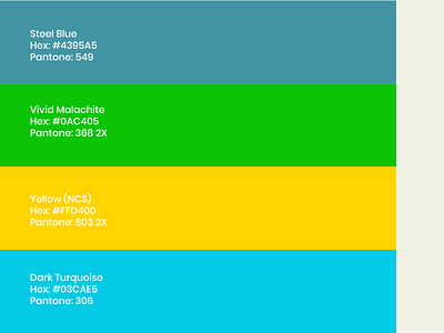 Light Fest Brand Color Options