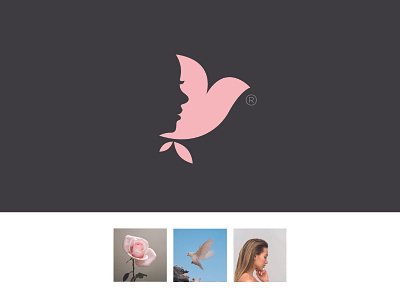 beauty bird branding design draw flat art icon illustration logo sketch