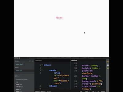 In the name of the moon! animation app code codeweb hover hover effect hover state illustration transition ui web