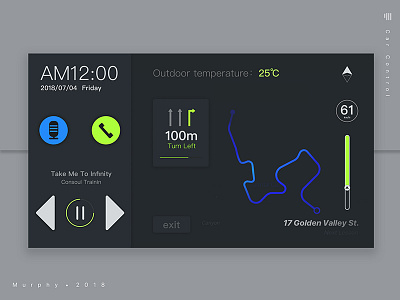 Car control UI