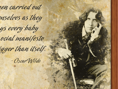 Aestheticism - Oscar Wilde quote