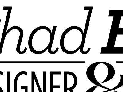 Identity? ampersand archer black bw gothamcondensed line lipium typography