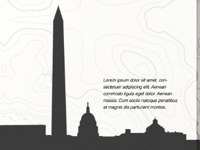 Approved Footer footer skyline topographic wp