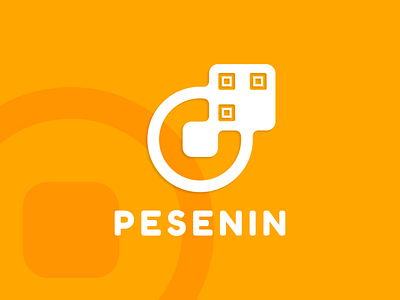 Logo Conept for Pesenin App branding debut design graphic design illustration logo logodesign vector