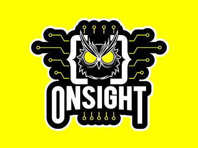 Onsight Logo design illustration logo vector