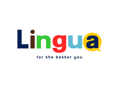 Lingua Logo Concept branding logo logo design