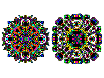 Symmetry #1 art artist artwork colour colourful colours design digital digital illustration digitalart draw drawing illustrate illustration illustrator pattern patterns symmetrical symmetry work