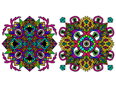 Symmetry #3 art artist artwork colour colourful colours design digital digital illustration digitalart draw drawing illustrate illustration illustrator pattern patterns symmetrical symmetry work