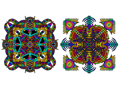 Symmetry #6 art artist artwork colour colourful colours design digital digital illustration digitalart draw drawing illustrate illustration illustrator pattern patterns symmetrical symmetry work